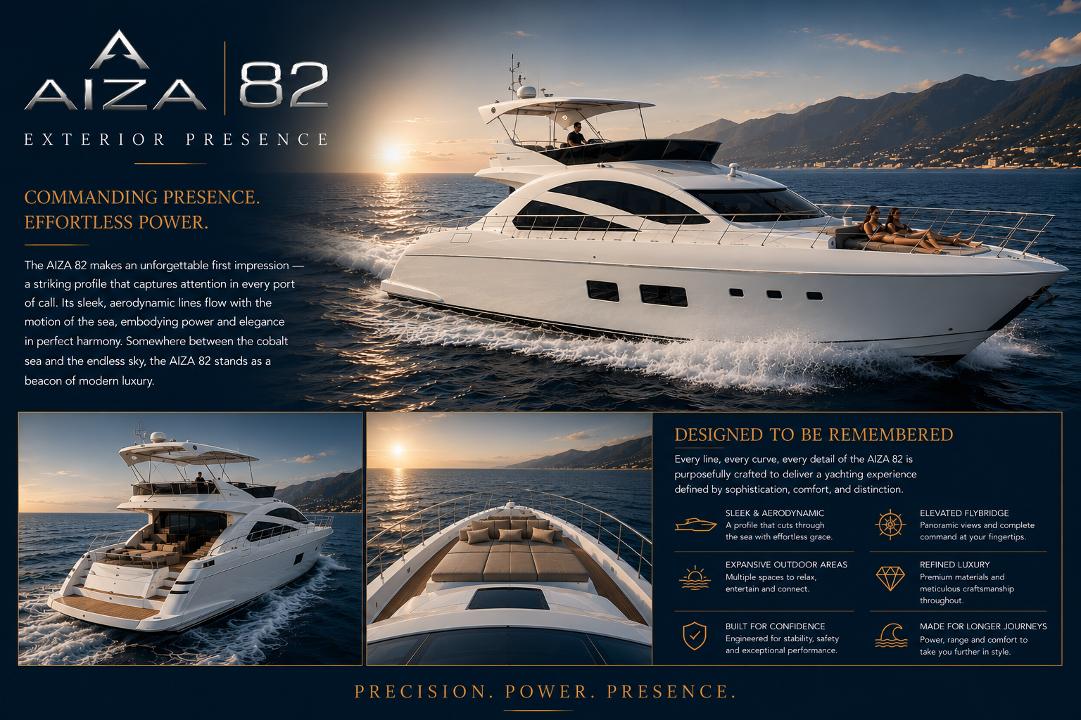 82ft motor yacht for sale – Aiza 82